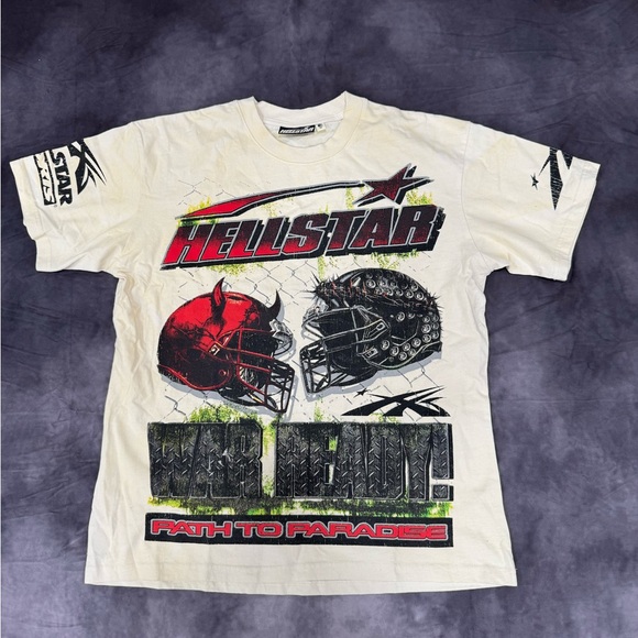 Authentic Hellstar T Shirt with NFC chip - Picture 2 of 16